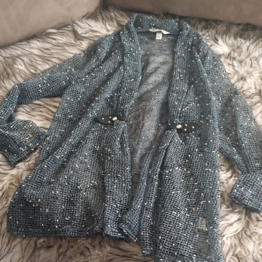 Elegant Blue Women's Sweater